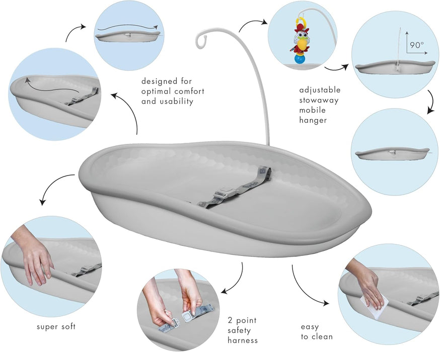 Matelas à langer Bumbo Max – Surface à langer confortable et facile à nettoyer