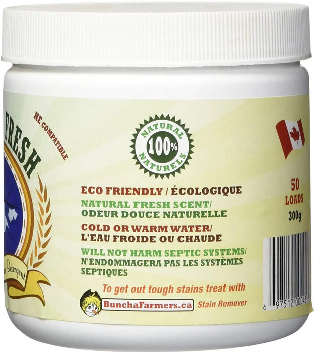 BunchaFarmers® - BunchaFarmers Laundry Detergent - Up to 50 loads, 300g