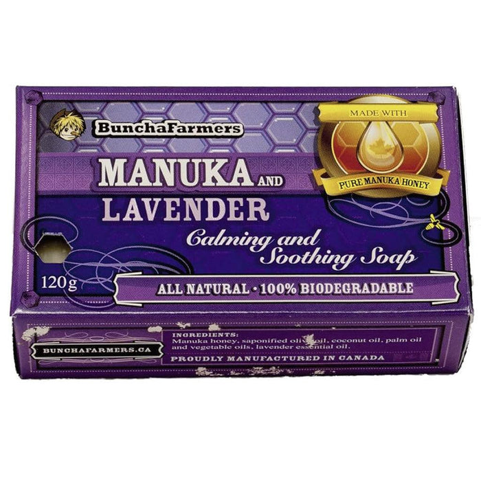 BunchaFarmers® - BunchaFarmers Manuka Honey & Lavender Calming and Soothing Soap