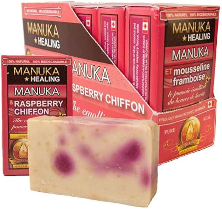 BunchaFarmers® - BunchaFarmers Manuka Honey & Oatmeal - Raspberry Chiffon - 1 Soap Bar