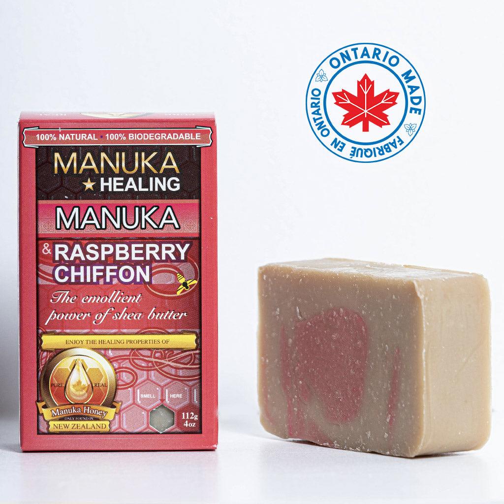 BunchaFarmers® - BunchaFarmers Manuka Honey & Oatmeal - Raspberry Chiffon - 1 Soap Bar