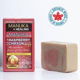 BunchaFarmers® - BunchaFarmers Manuka Honey & Oatmeal - Raspberry Chiffon - 1 Soap Bar