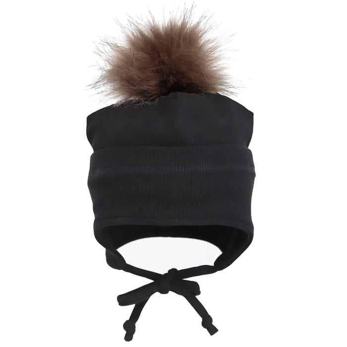 CaliKids® - CaliKids Baby and Toddler Mid-Season Pompom Rib Hat – 3 to 18 Months