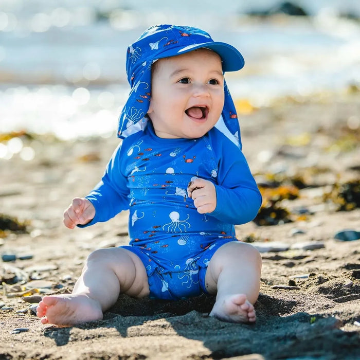 CaliKids® - Calikids Baby Boys One Piece Octopus Swimsuit – Sizes 6 to 24 Months