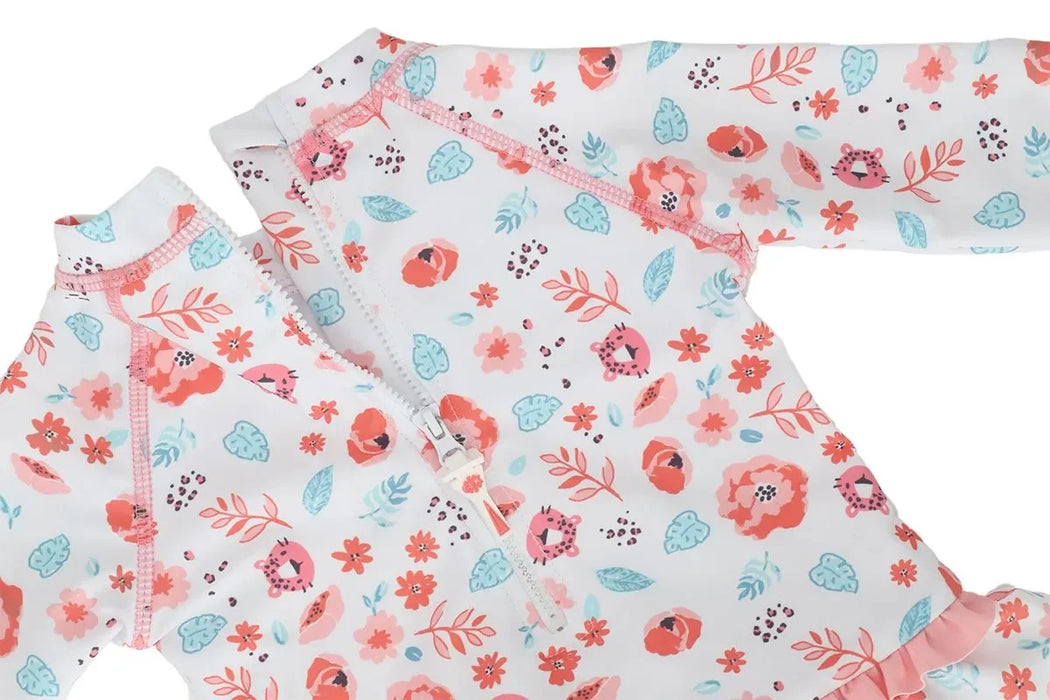 CaliKids® - Calikids Baby Girls One-Piece Swimsuit – Sizes 6 to 24 Months