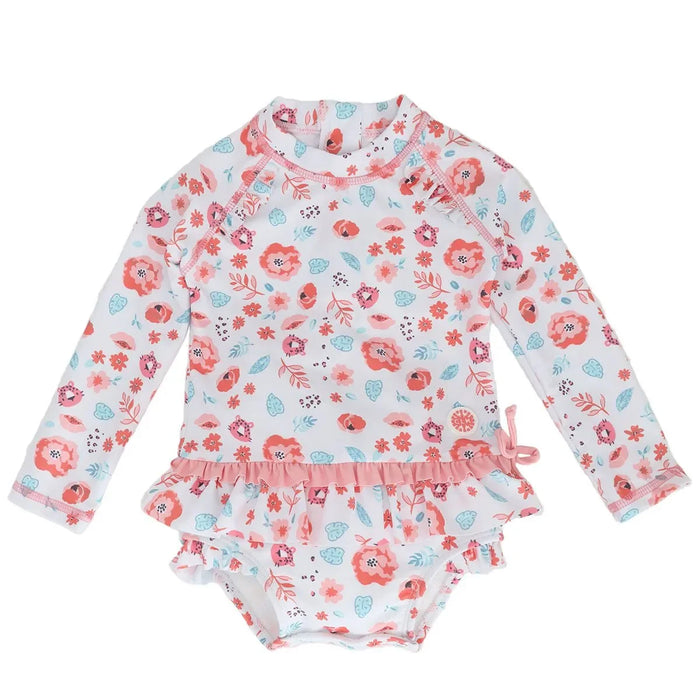 CaliKids® - Calikids Baby Girls One-Piece Swimsuit – Sizes 6 to 24 Months