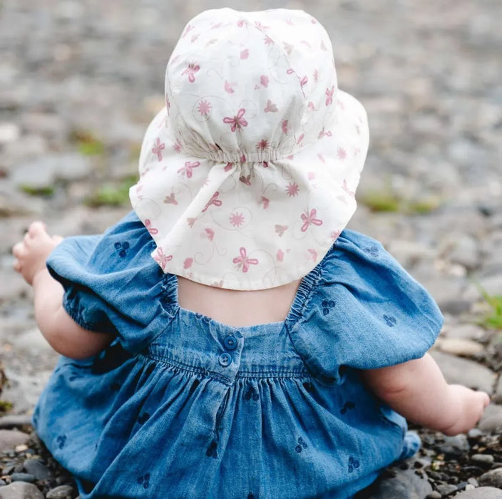 CaliKids® - Calikids Organic Cotton Baby Sun Hat – Sizes 0 to 18 Months