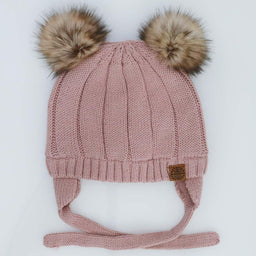 CaliKids® - CaliKids® Cotton Kint Pompom Hat