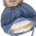 CaliKids® - CaliKids® Cotton Knit Hat Pompom