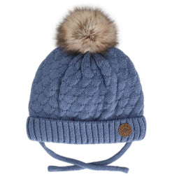CaliKids® - CaliKids® Cotton Knit Hat Pompom