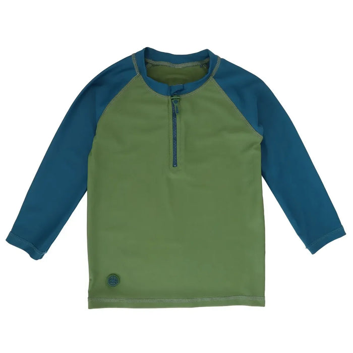 CaliKids® - Calikids Toddler & Kid Boys Front Zipper Swim Top – Sizes 12M to 7Y