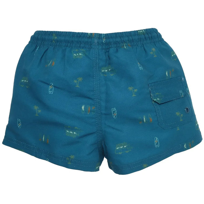 CaliKids® - Calikids Toddler & Kid Boys’ Swim Shorts – Corsair Print – Sizes 12m to 7Y