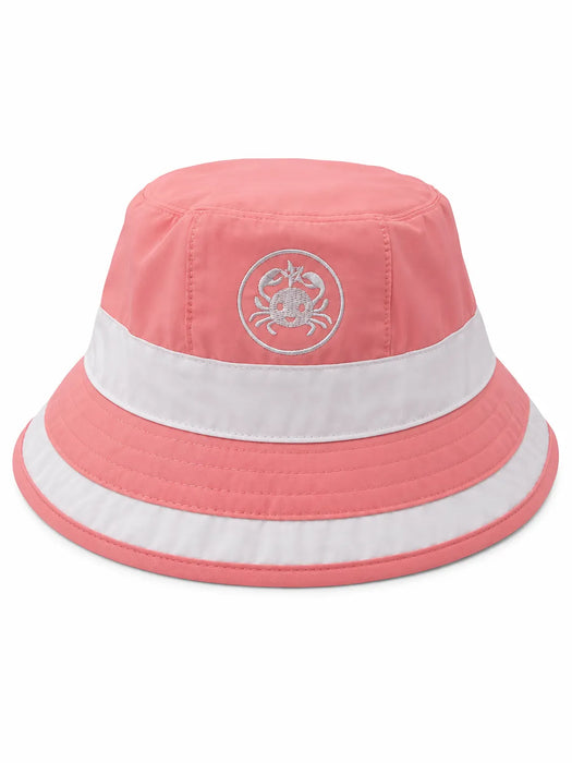 Calikids® Chapeau de soleil UV50+ à séchage rapide pour enfants, motif crabe, tailles 0M-5A+