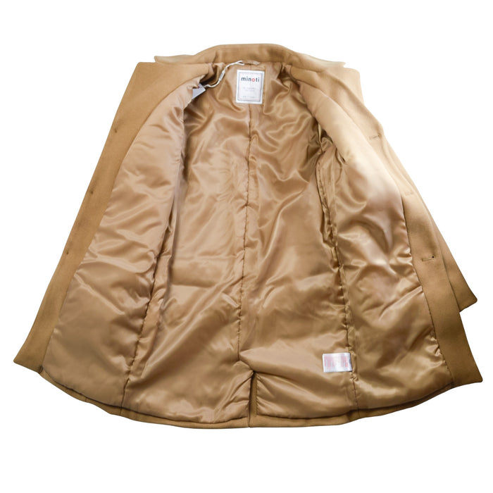 Manteau habillé pour garçons en feutre de Minoti – Tailles 8 à 14 ans