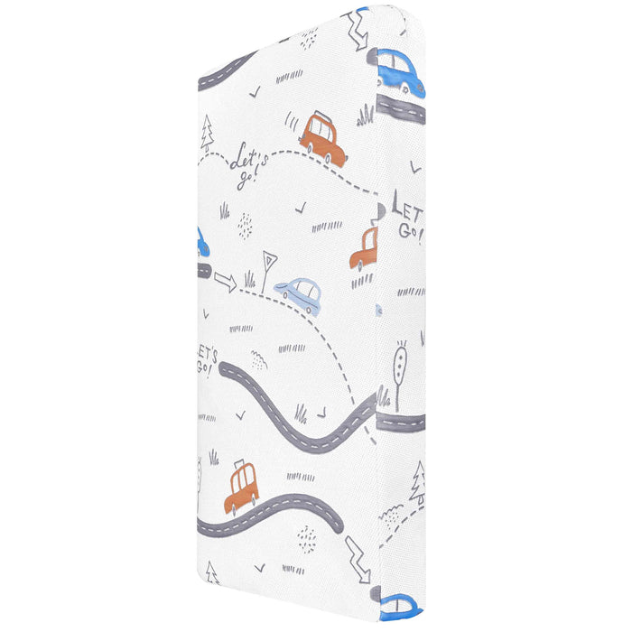 Dream On Me Cars on the Go Crib & Toddler Mattress image 5