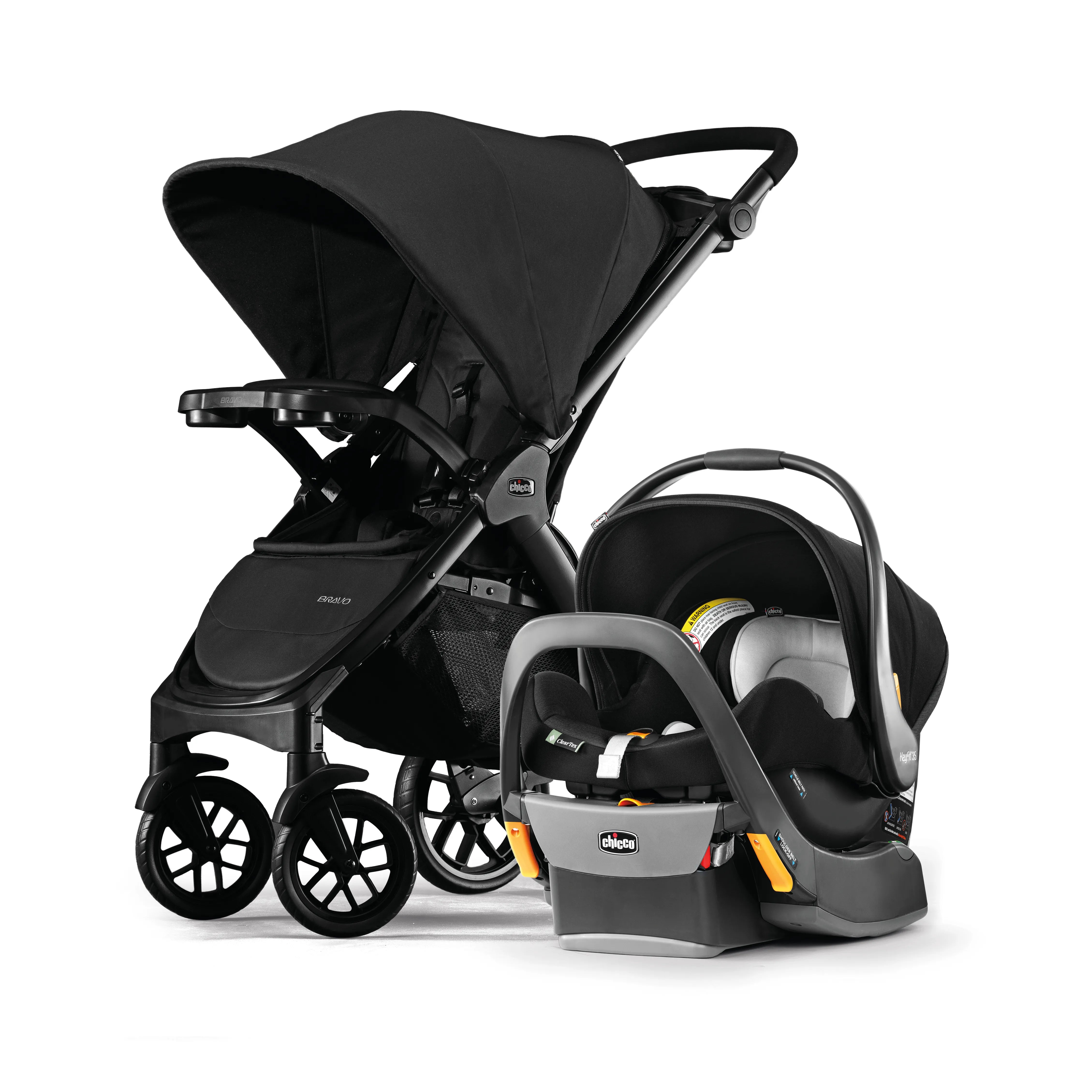 Chicco® Bravo™ Trio 3-in-1 Travel System - Black