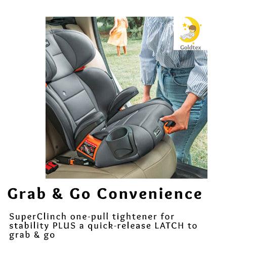 Chicco® - Chicco KidFit® ClearTex® Plus 2-in-1 Belt-Positioning Booster Car Seat