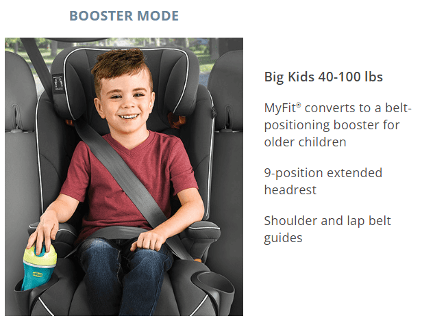Chicco® - Chicco MyFit® Harness + Booster Car Seat