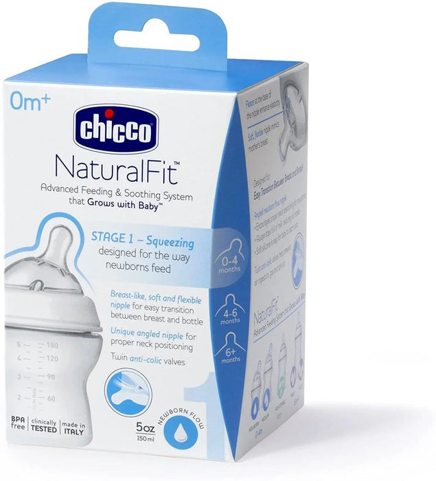 Chicco® - Chicco NaturalFit Baby Bottle - 5oz/150ml- 1-pack