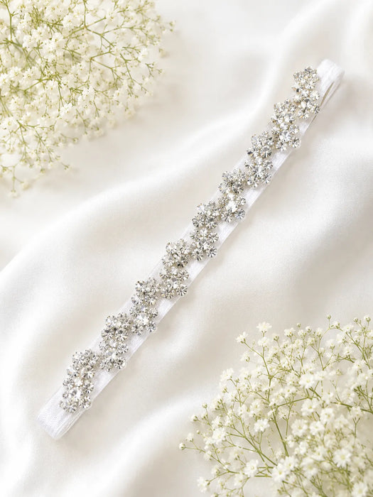 Child Creations® Serre-tête en strass de cristal blanc HP39S