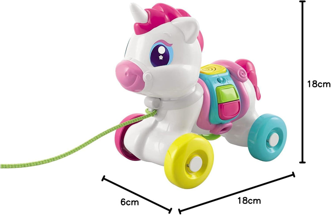 Clementoni® - Clementoni Baby & Toddler Pull Along Unicorn Toy