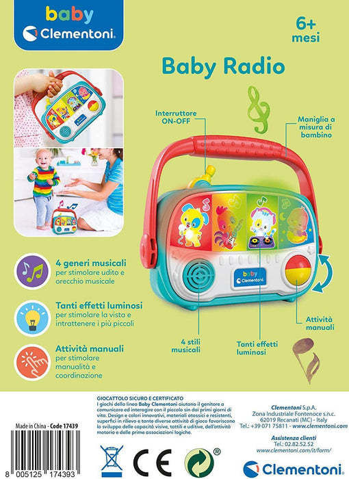 Clementoni® - Clementoni Baby & Toddler Radio Toy