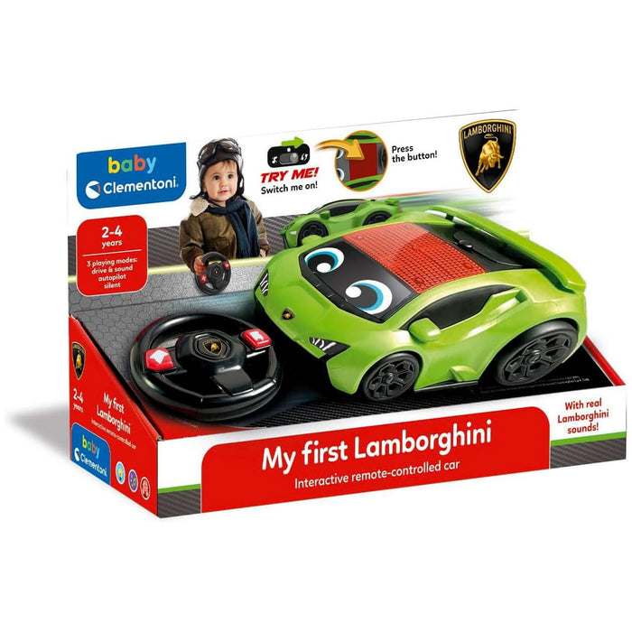 Clementoni® - Clementoni- My First Lamborghini RC Car Remote Control Toy Car