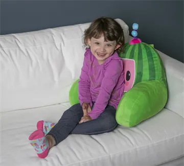 CoComelon® Kids Bedrest Lounge Pillow with Armrests 3years +