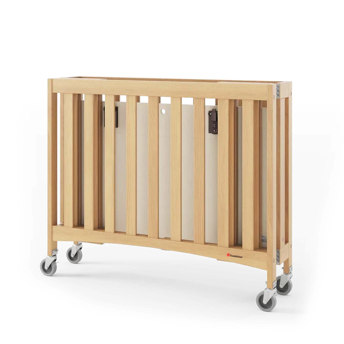 Foundations® Travel Sleeper™ Folding Mini Crib – Compact Commercial Infant Crib