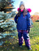 Conifere - Conifere IRAZU Girl's Dark Navy Snowsuit Set