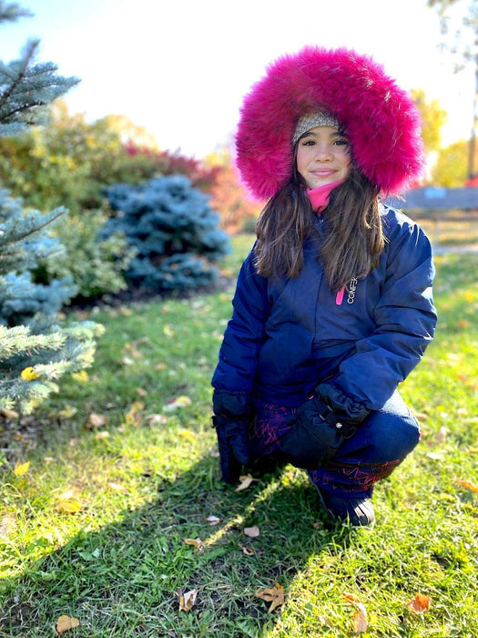 Conifere - Conifere IRAZU Girl's Dark Navy Snowsuit Set