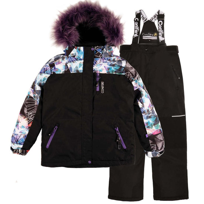Conifere - Conifere TAKLA - Girls Kaleidoscope Snowsuit - (Sizes 7 & 10)