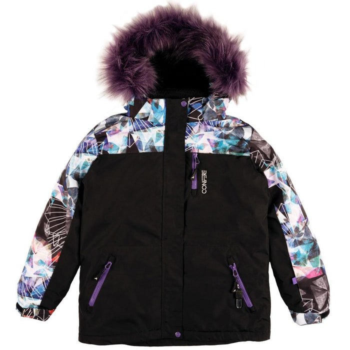 Conifere - Conifere TAKLA - Girls Kaleidoscope Snowsuit - (Sizes 7 & 10)