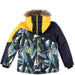 Conifere - Conifere TRIGLAV - Toddler Boys Gold/Navy Snowsuit Set