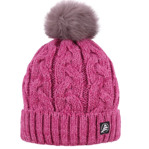 Conifere® - Cyprian - Pink Melange Knit Hat - S-XL