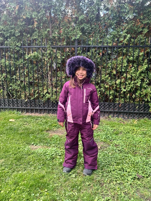 Conifere® Kaussi Jacaranda Rasberry Girls 2-Piece Snowsuit, Sizes 4–16