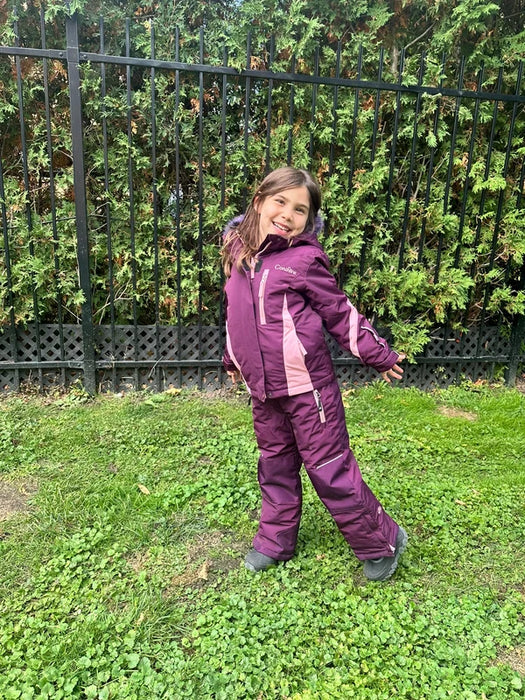 Conifere® Kaussi Jacaranda Rasberry Girls 2-Piece Snowsuit, Sizes 4–16