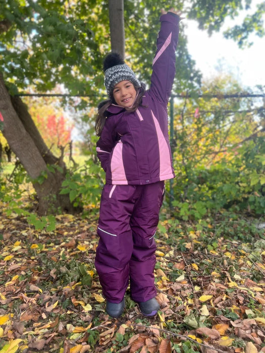 Conifere® Kaussi Jacaranda Rasberry Girls 2-Piece Snowsuit, Sizes 4–16