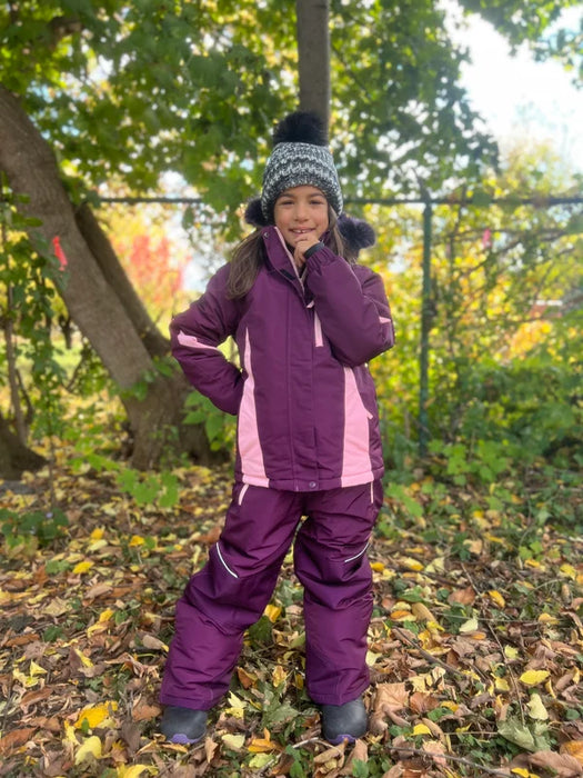 Conifere® Kaussi Jacaranda Rasberry Girls 2-Piece Snowsuit, Sizes 4–16