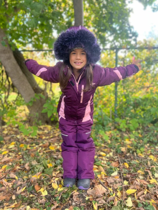 Conifere® Kaussi Jacaranda Rasberry Girls 2-Piece Snowsuit, Sizes 4–16