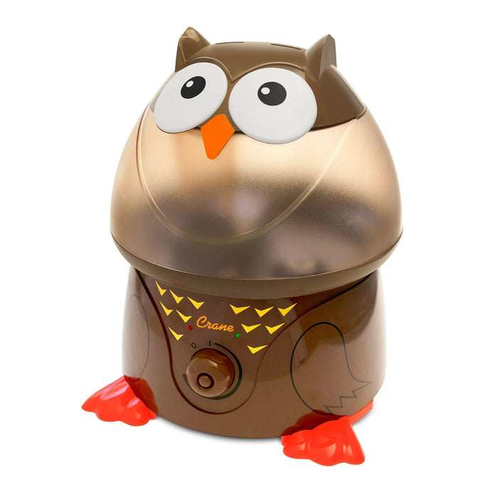 Crane - Crane Adorable Filter-Free Ultrasonic Cool Mist Humidifier, 1 Gallon - Owl