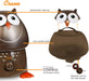 Crane - Crane Adorable Filter-Free Ultrasonic Cool Mist Humidifier, 1 Gallon - Owl