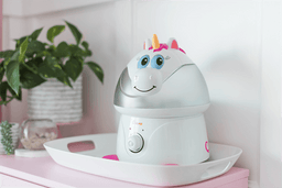 Crane - Crane Adorable Filter-Free Ultrasonic Cool Mist Humidifier, 1 Gallon - Unicorn