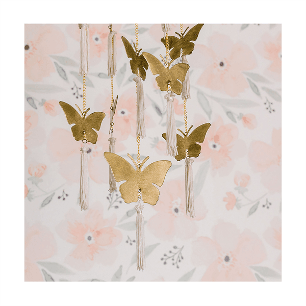 Crane - Crane Baby & Kids Room Butterfly Ceiling Hanging Decor - Parker
