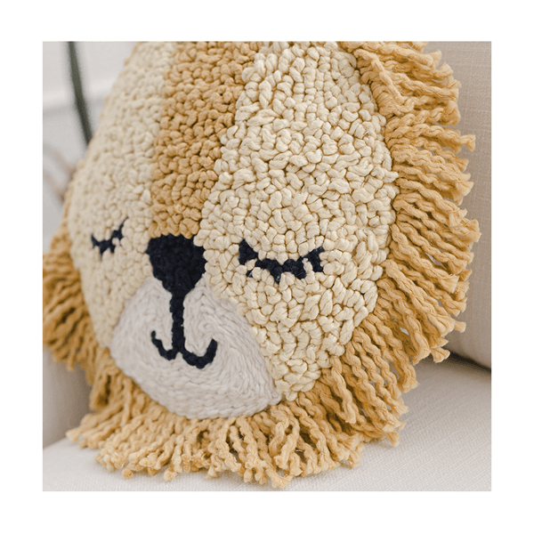 Crane - Crane Baby & Kids Room Lion Decorative Pillow - Kendi