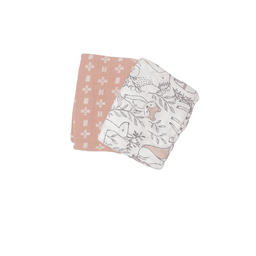Crane - Crane Ezra Baby Cotton Muslin Swaddle Blankets - 2 Pack