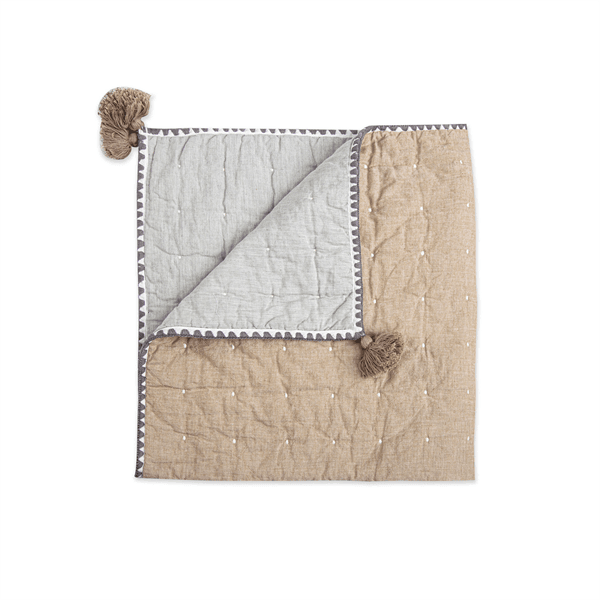 Crane - Crane Ezra Copper Quilted Blanket