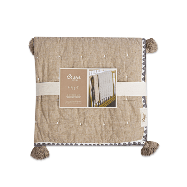 Crane - Crane Ezra Copper Quilted Blanket