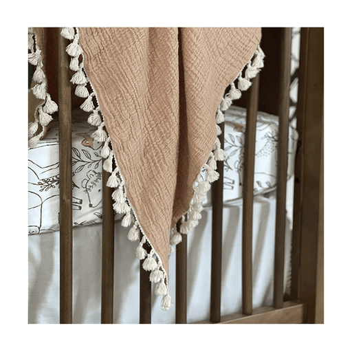 Crane - Crane Ezra Fitted Baby Crib Sheet - Woodland
