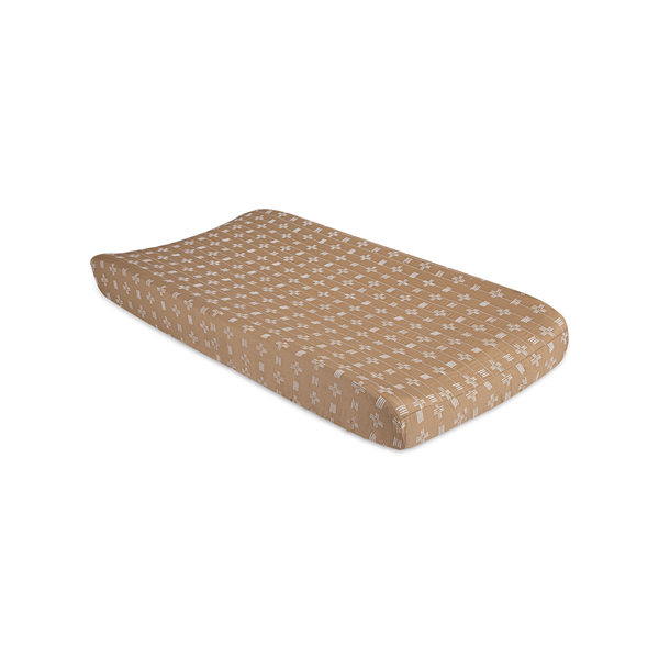 Crane - Crane Ezra Quilted Change Pad Cover - Copper Dash